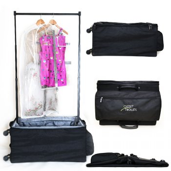 rolling duffel with garment rack