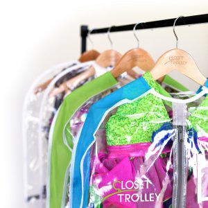closet trolley garment bag