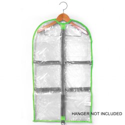 Long Garment Bag (NO GUSSET) - Green